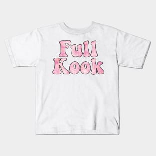 Tie Dye Pink Full Kook Kids T-Shirt